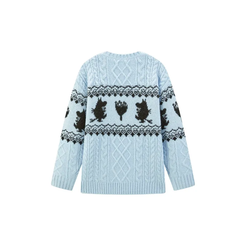 LEDIN Knitwear Women's Melt Ice Blue-1