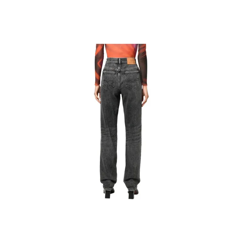 DIESEL 1956 Straight-leg Cropped Jeans-2