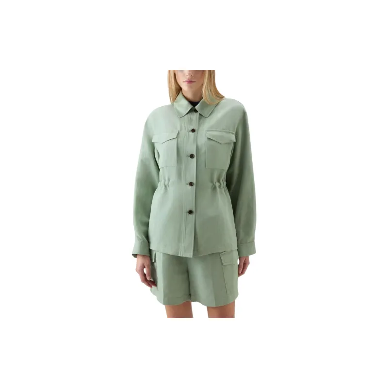 WOOLRICH Shirts Women's Green-3