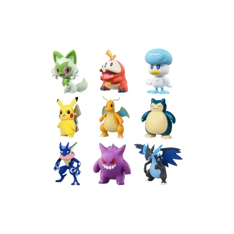 TAKARA TOMY Pet Pokémon Plush Pikachu Hobby Model Pokémon Chibi Figures-1