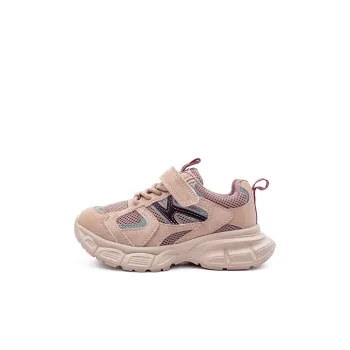 KAPPA KIDS Anti Slip And Wear Resistant Breathable Low Top Kids' Running Shoes Pink Kids'