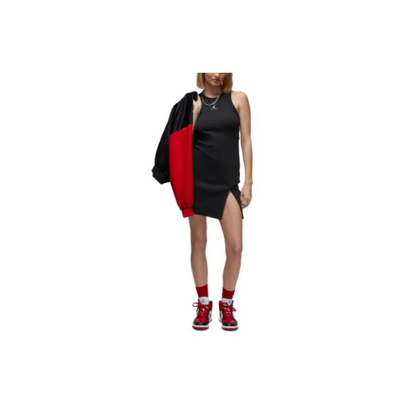 Jordan Slip Dresses Women's Black-2