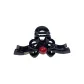 Butterfly Ribbon Clip-Color Block (13cm)