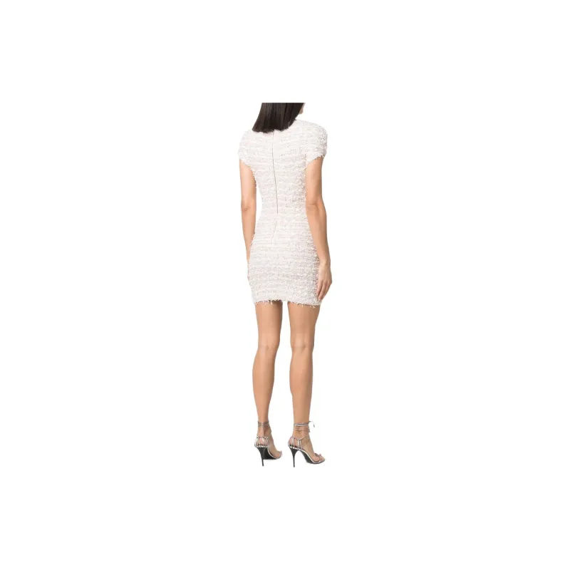BALMAIN Tweed Mini Dress-2