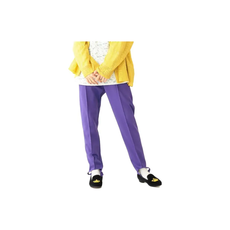 Beams Casual Pants Women's Purple-2