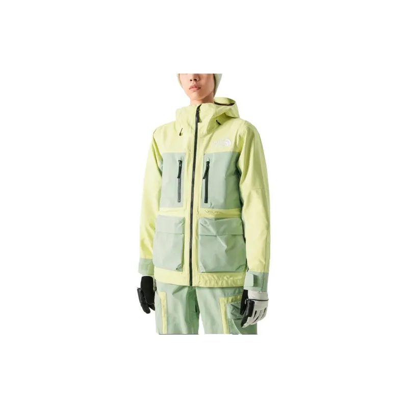 THE NORTH FACE Waterproof, Windproof, And Breathable Windbreaker Jacket Women's Vanilla Mint-2