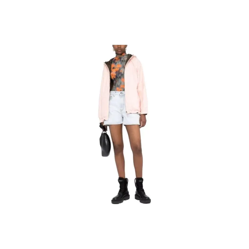 FENDI Jackets Coats Women's Pink-1