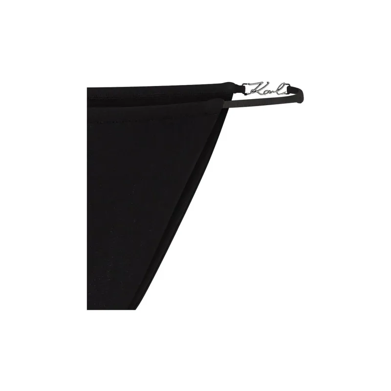 KARL LAGERFELD / Karl Lagerfeld Jeans Signature String Bikini Bottoms-2