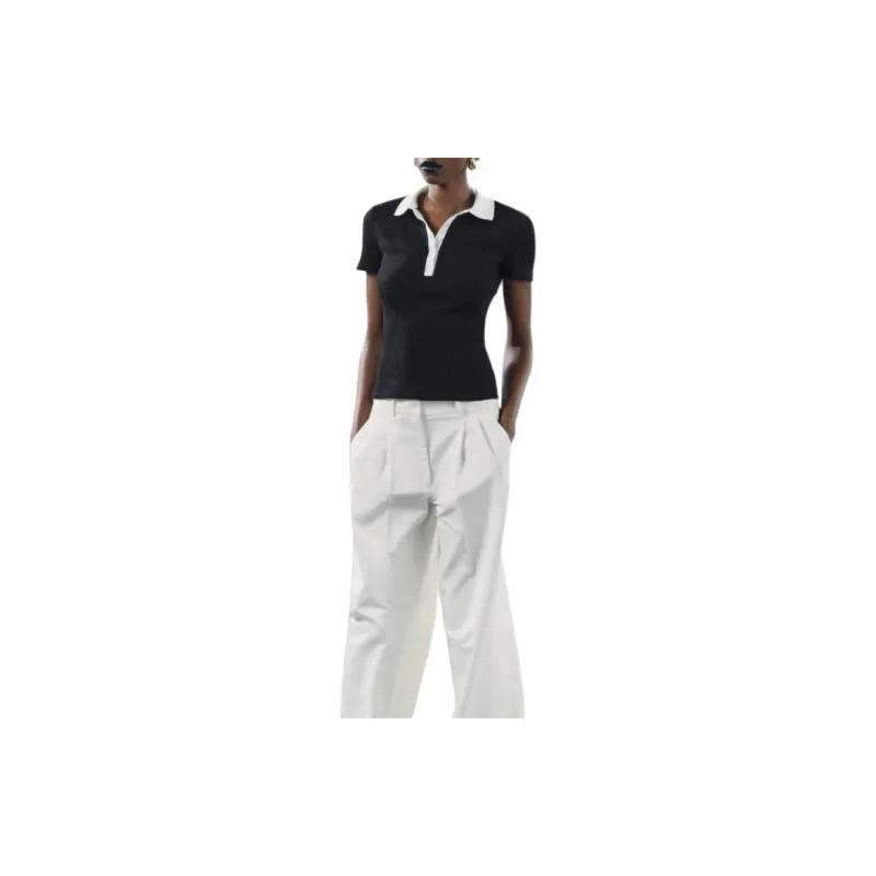 ZARA T-Shirts Women's Black-2