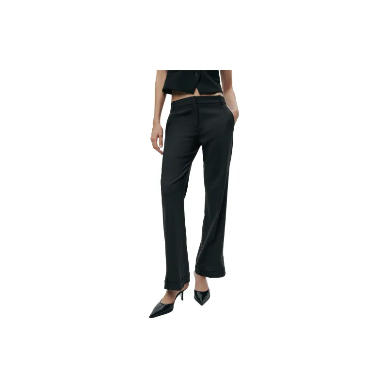 ZARA Casual Pants Women's Black-2