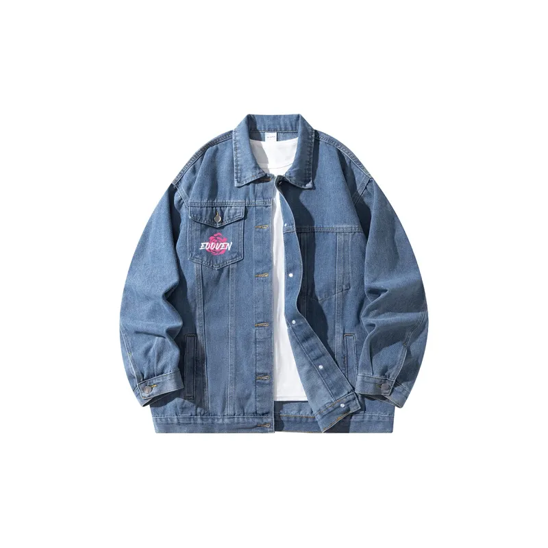 EOOVEN Denim Jackets Unisex-6