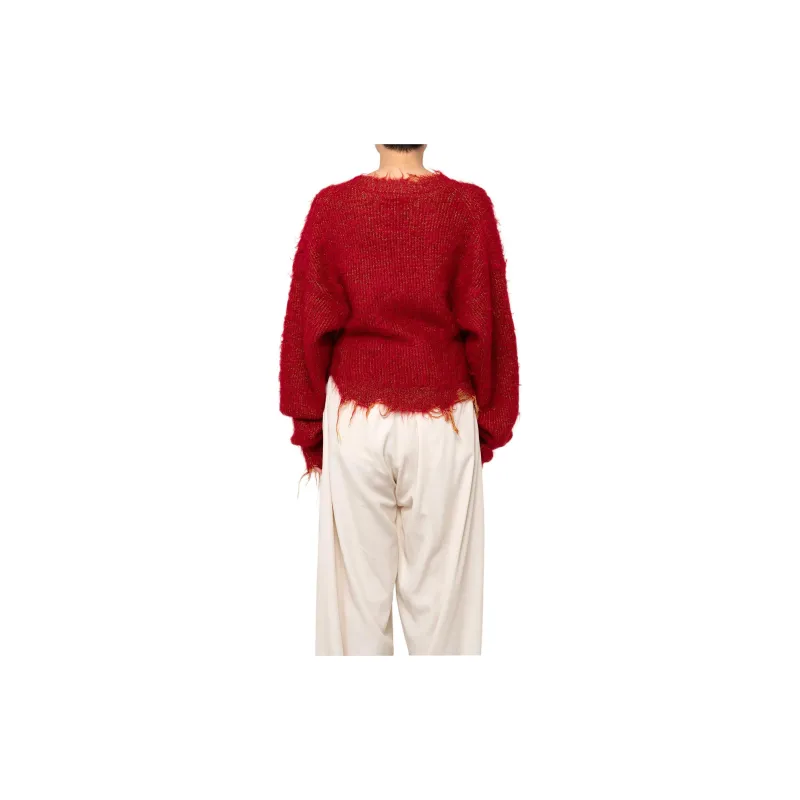 Maison Mihara Yasuhiro FW24 Sweater Women's Red-2