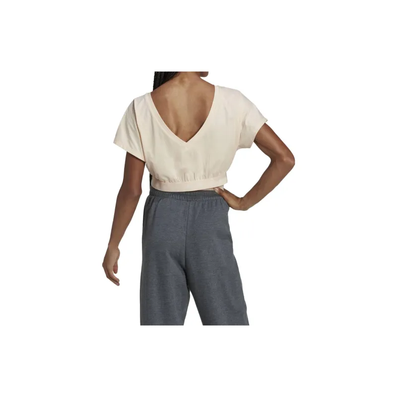 Adidas Crop Tops Women's Orange-2