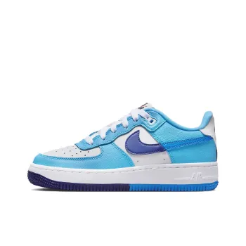 Nike Air Force 1 Low LV8 2 Light Photo Blue Deep Royal GS