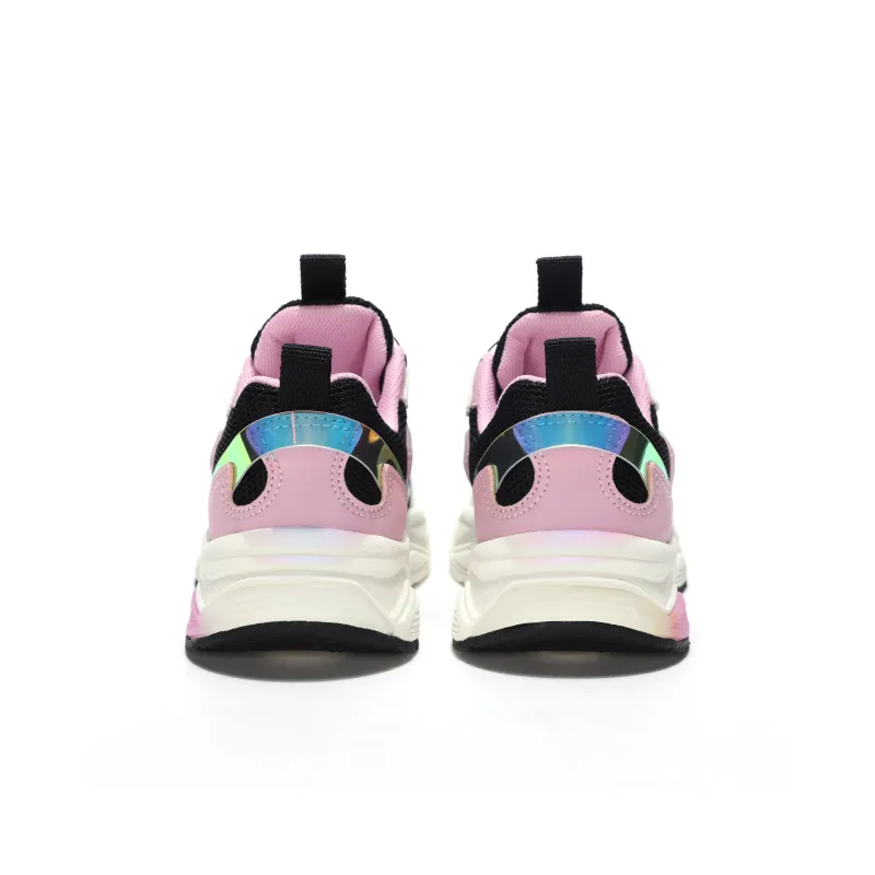 PONY Durable Breathable Kids Lifestyle Shoes Pink Black Kids'-4