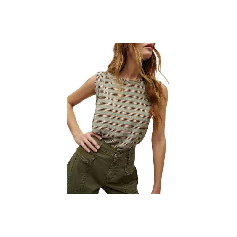 VERONICA BEARD Tank Tops Women's Sage Green-3