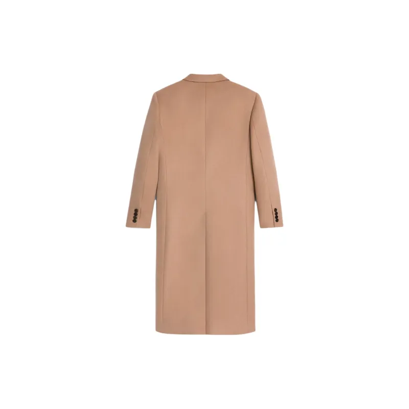 CELINE Chesterfield Coat In Camel Cloth-1
