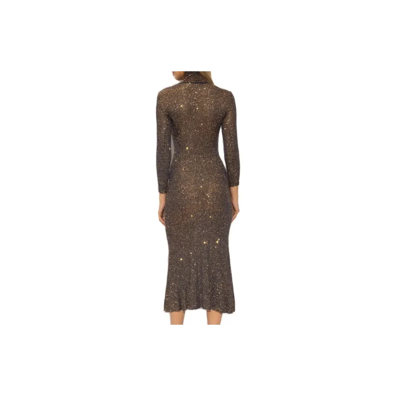 Balenciaga Sequin Embellished Maxi Dress-2