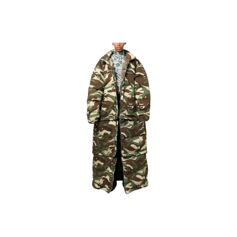 Vetements Puffer Jackets Women's Dark Green-1