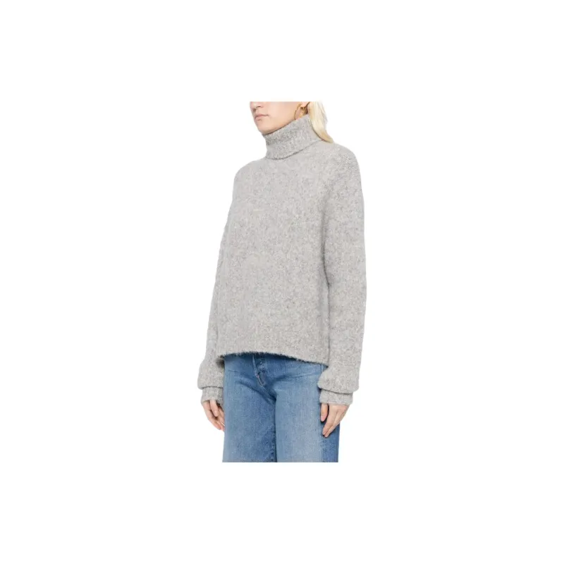 NILI LOTAN Sierra Mélange-knit Jumper-3
