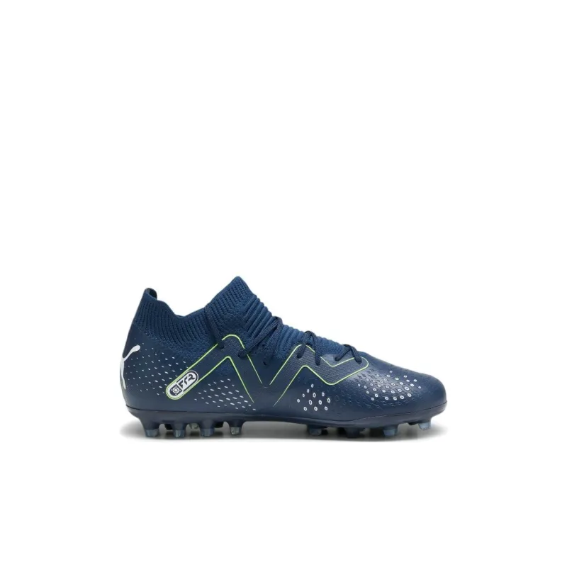 PUMA Future Match Abrasion Resistant Low Top Kids' Soccer Shoes Navy Blue Kids'-1