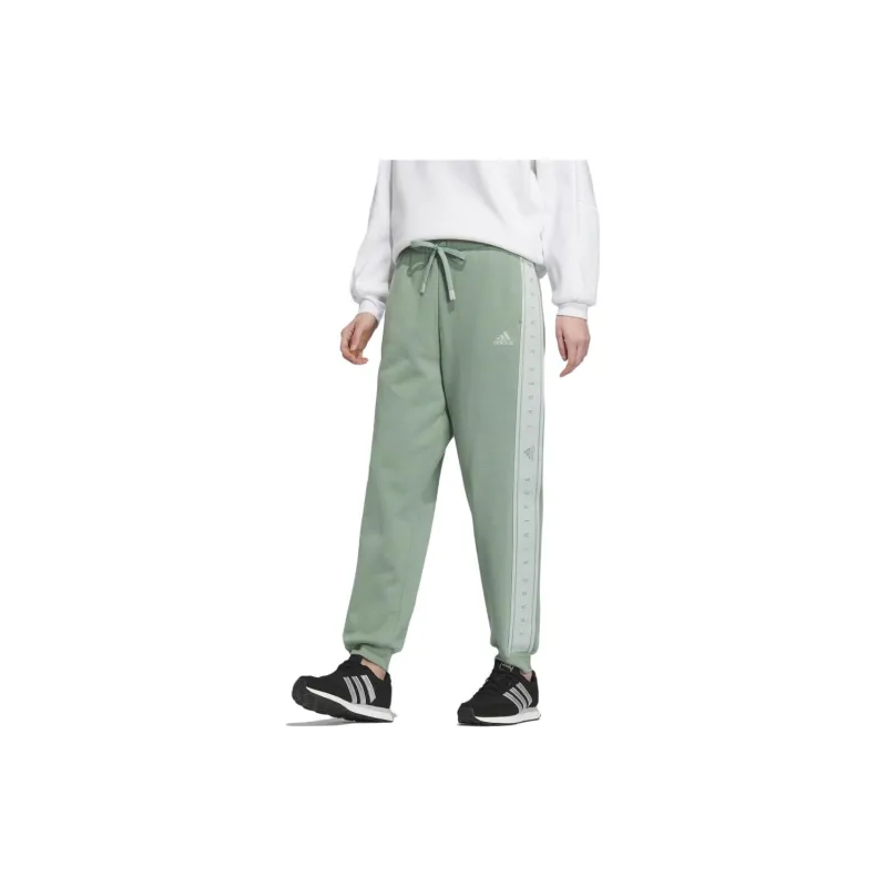 Adidas Knitted Sweatpants Women's Green-1