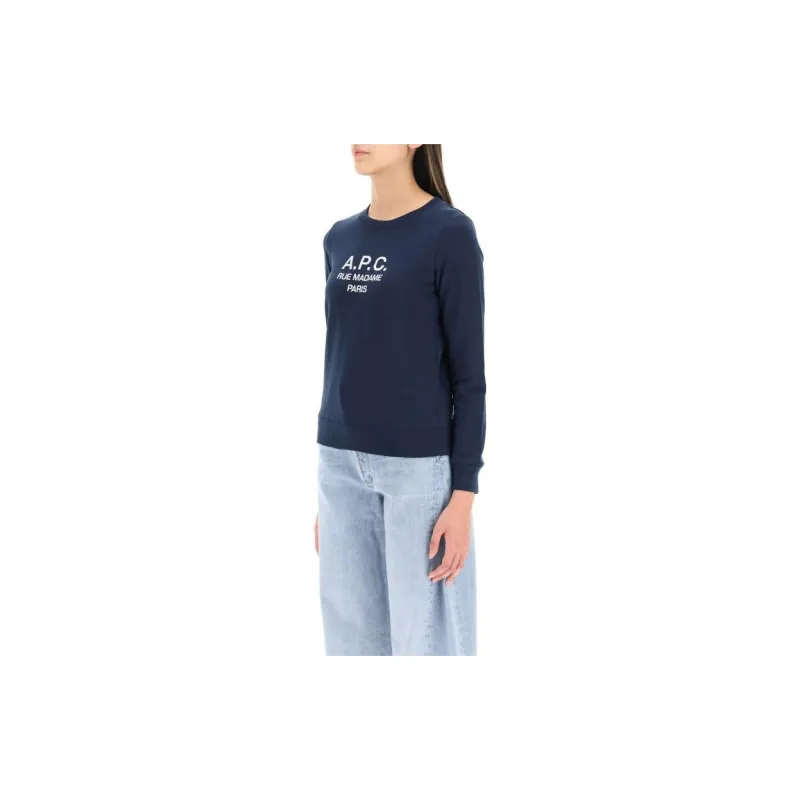 A.P.C Sweatshirts Women's Marine Blue-2