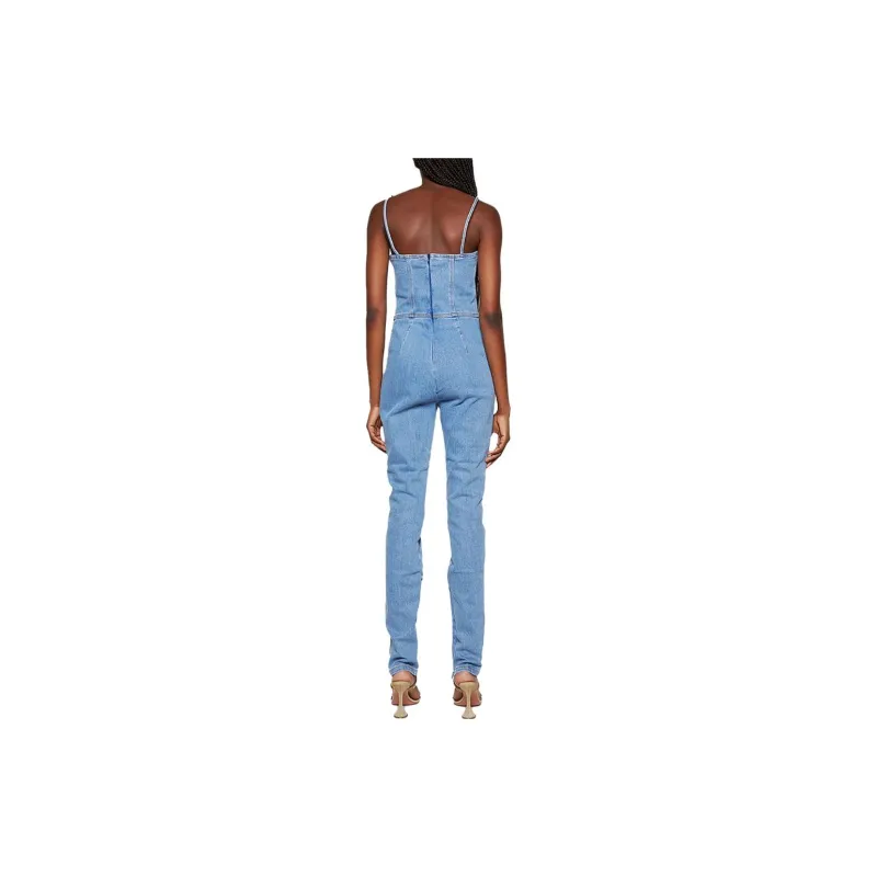 Magda Butrym Denim Bustier Jumpsuit-3