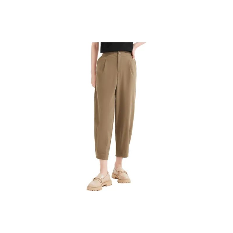 JZ. ANNAKRO Casual Pants Women's Brown-3