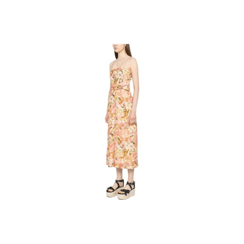 Zimmermann Golden Strapless Playsuits-4