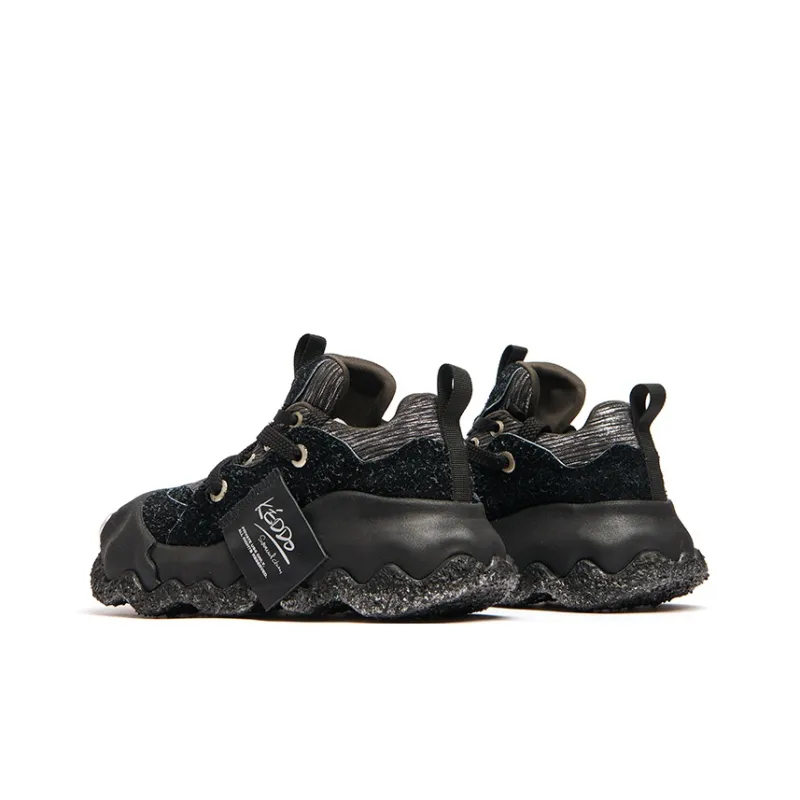 KEDDO Paint Is Not Dry Height Increasing Low-Top Chunky Sneakers Unisex-4