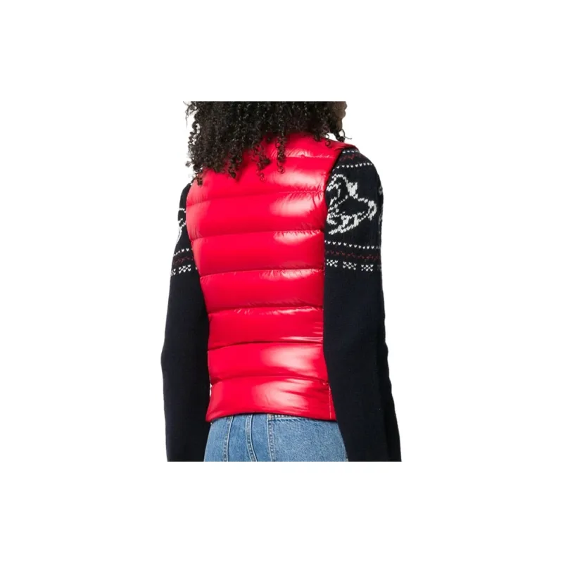 Moncler Ghany Series Vests Women's Red-2
