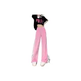 ZNZX Casual Pants Women's Barbie Pink