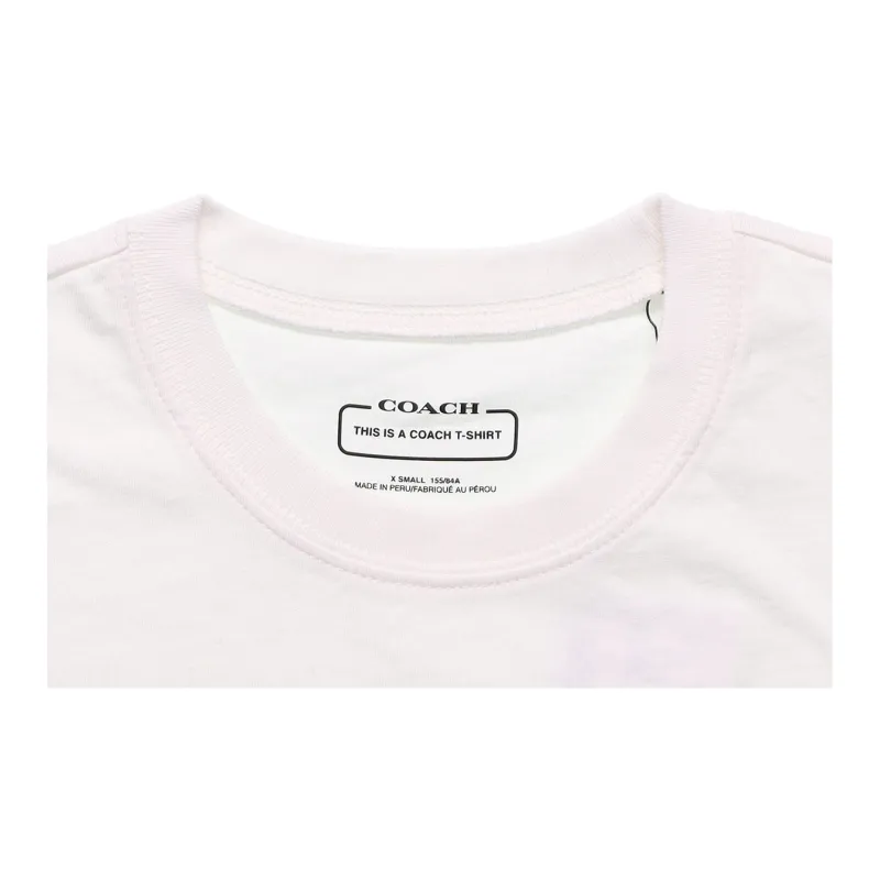 COACH T Shirts Women's White-2
