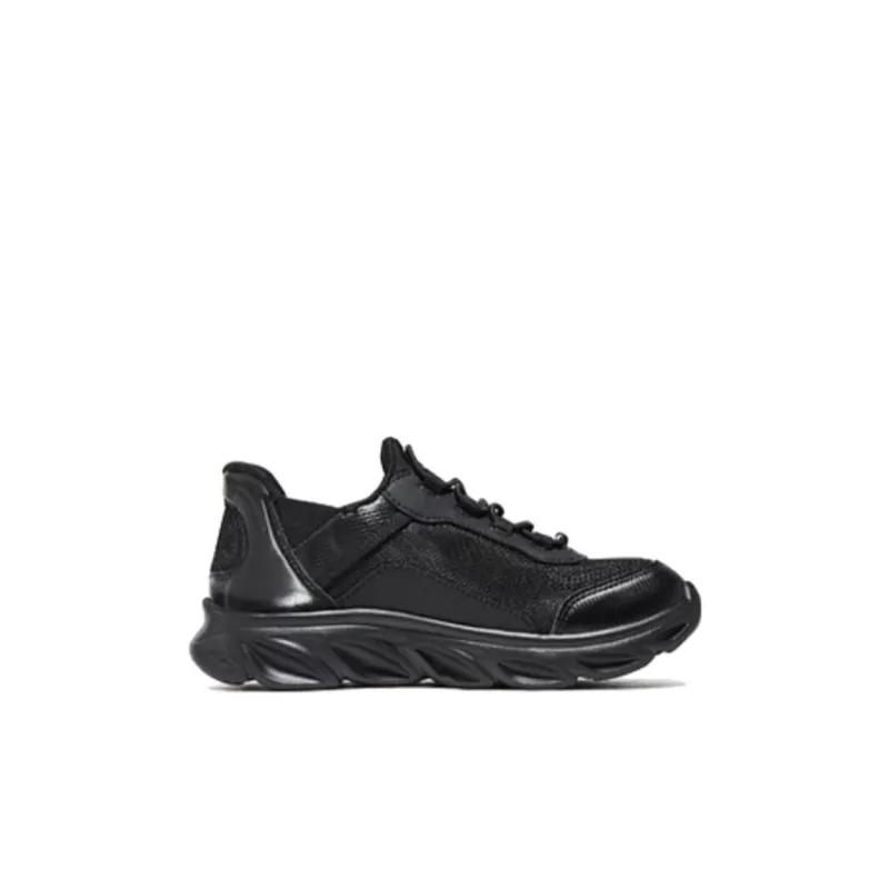 Skechers Slip Resistant Lightweight Cushioning Low Top Kids Lifestyle Shoes All Black Kids'-1