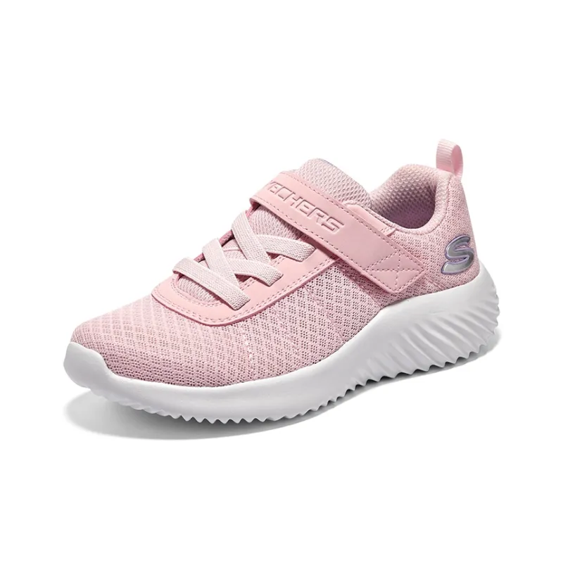 Skechers Girls Cushioning, Wear Resistant Low Top Kids' Running Shoes Pink Teenagers-4