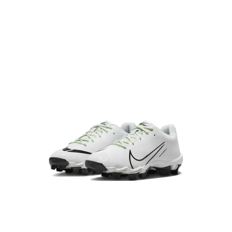 Nike Hyperdiamond 4 Keystone GG GS 'White Black'-2