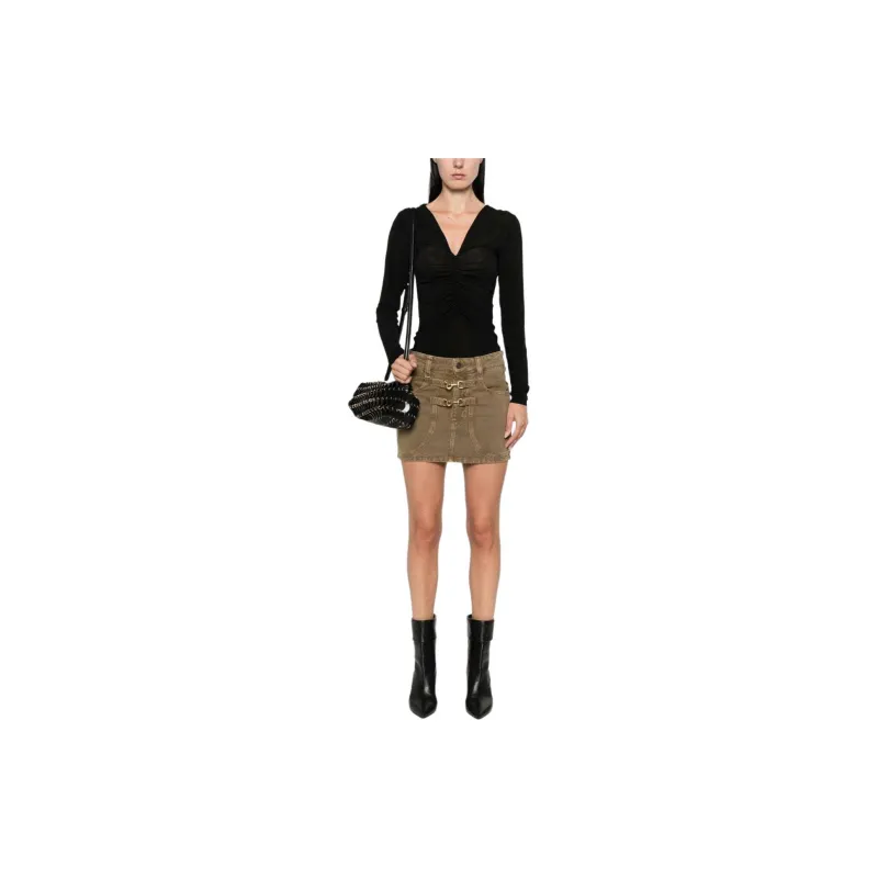 ISABEL MARANT Paulina Denim Mini Skirt-3