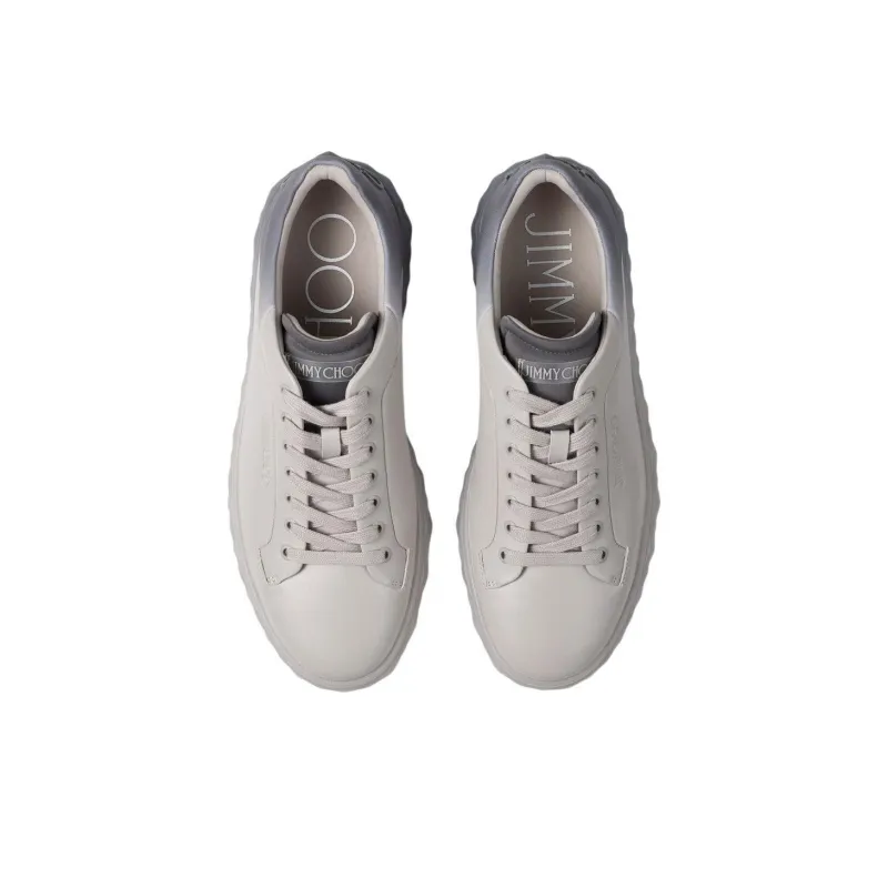 Jimmy Choo Diamond Light Low Top Skateboard Shoes Men's Gray-3