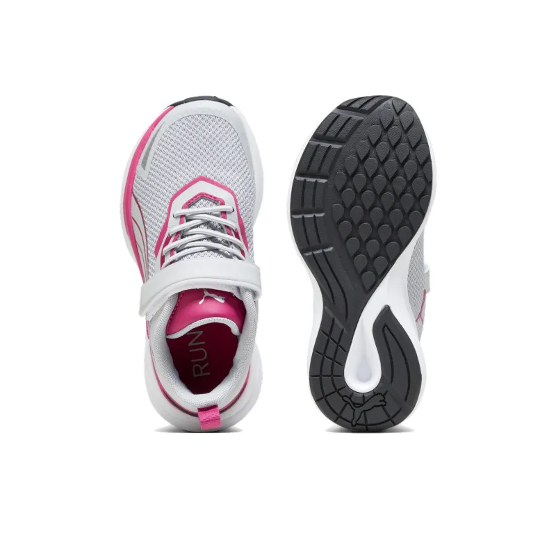 Puma Kruz Little Kid 'Ash Grey Pinktastic'-3