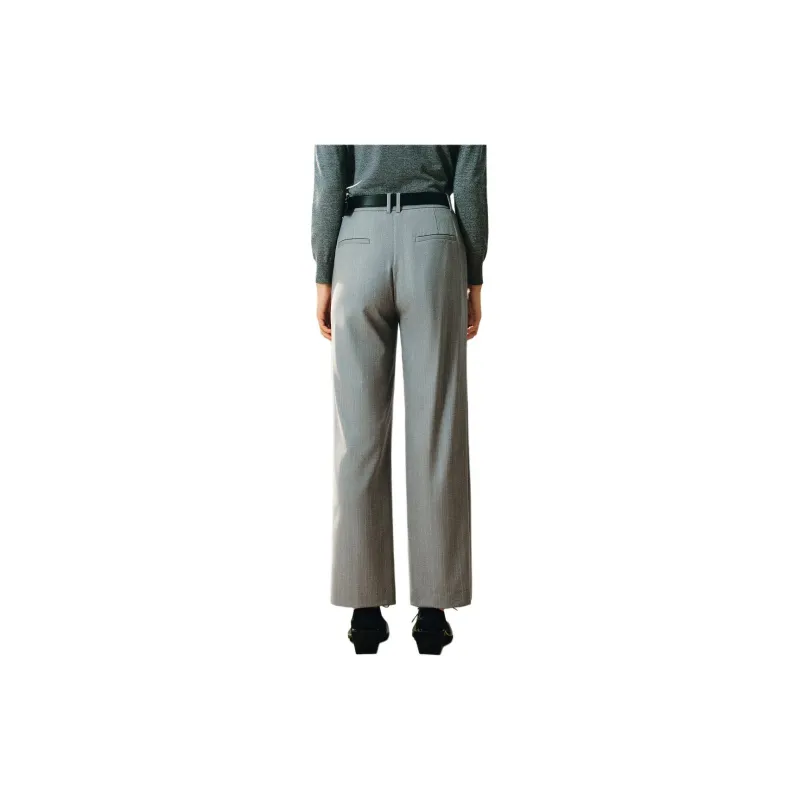 INSUN Suit Trousers Women's Gray-3