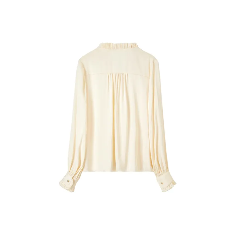 SENTUBILA Chiffon Shirts Women's-8