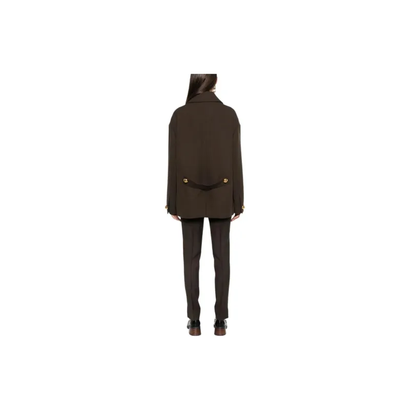 AMIPARIS Long Sleeved Straight Hem Jacket-2