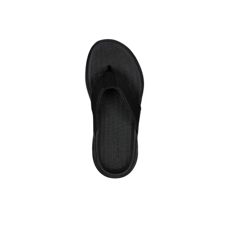 Skechers Quiet Flip Flops Men's Black-3