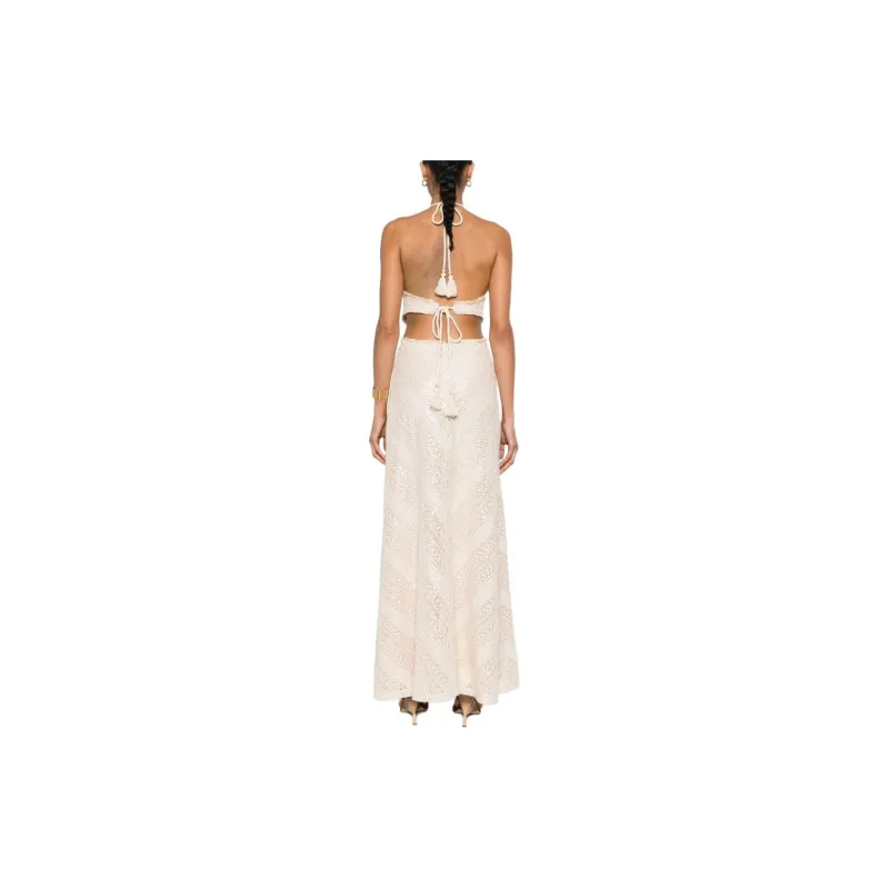 SABINA MUSAYEV SS24 Sleeveless Dress Women's Beige-2