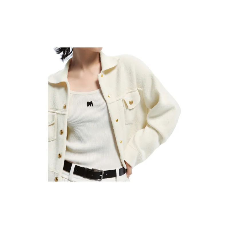 MOCO Jackets Coats Women's Ecru-4