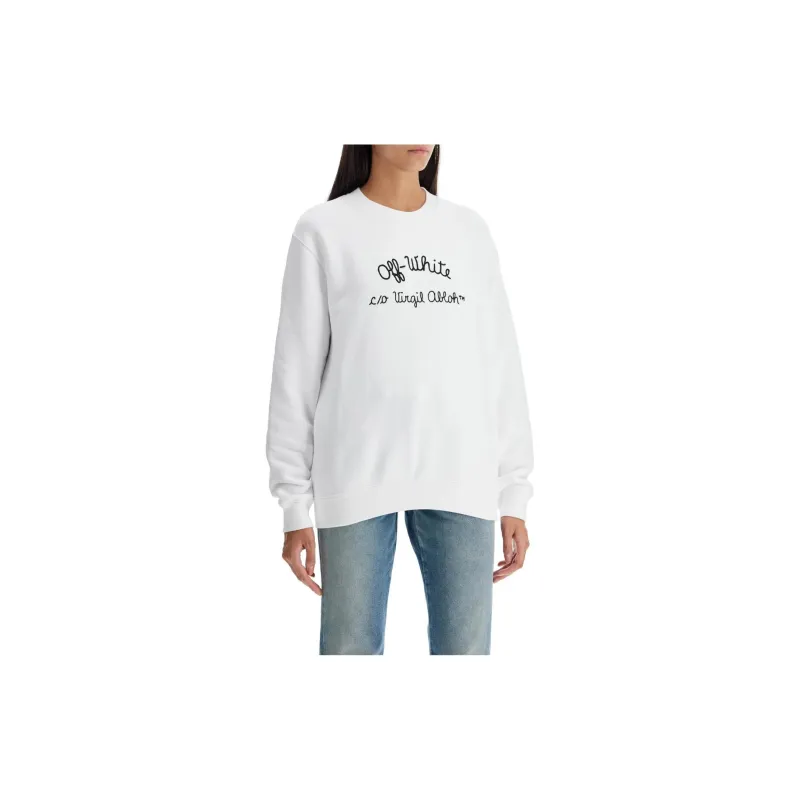OFF WHITE Crewneck Long Sleeved Sweatshirt-2