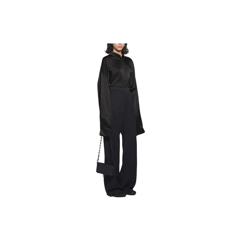 Balenciaga Logo Elastic Waist Pants-1