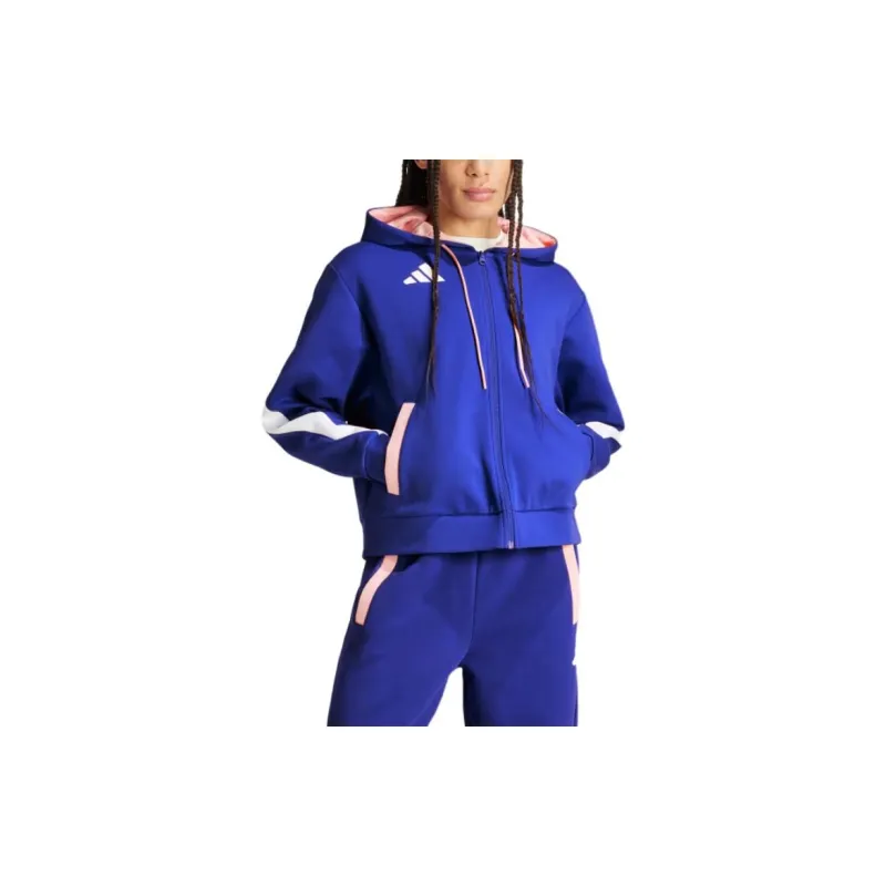Adidas Jackets Coats Women's Semi-Transparent Blue-1