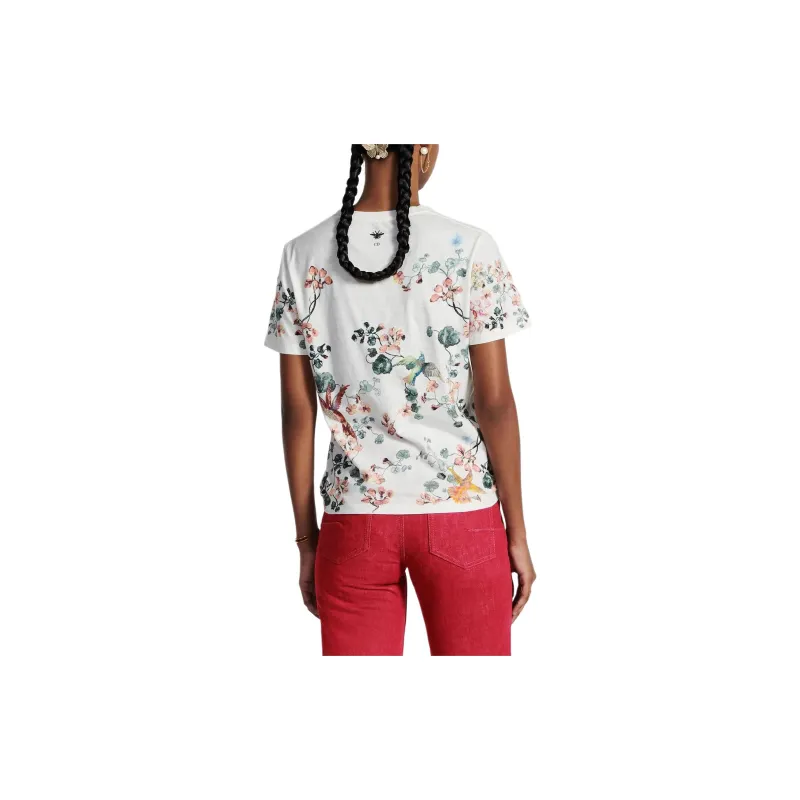 DIOR T-Shirts Women's White-3